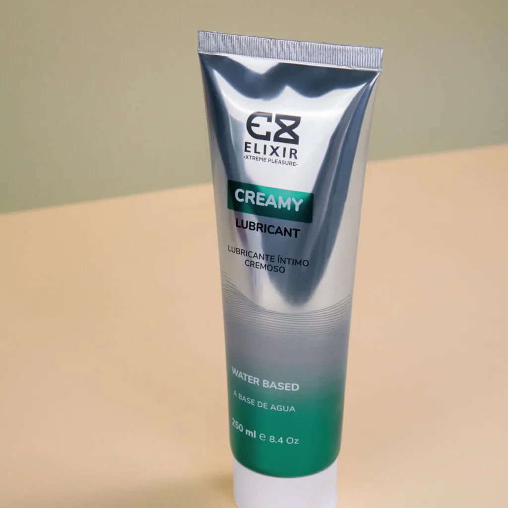 Lubricante Blanco Cremoso Eyaculación Masculina - Imagen 3
