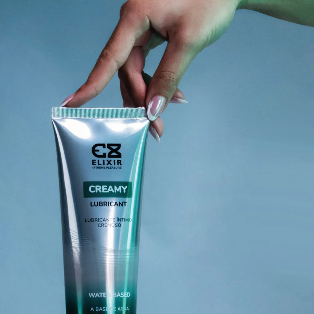 Lubricante Blanco Cremoso Eyaculación Masculina